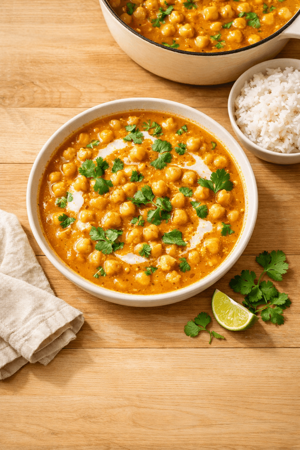 Dairy-Free Coconut Curry with Chickpeas — Easy Anti-Inflammatory Weeknight Dinner