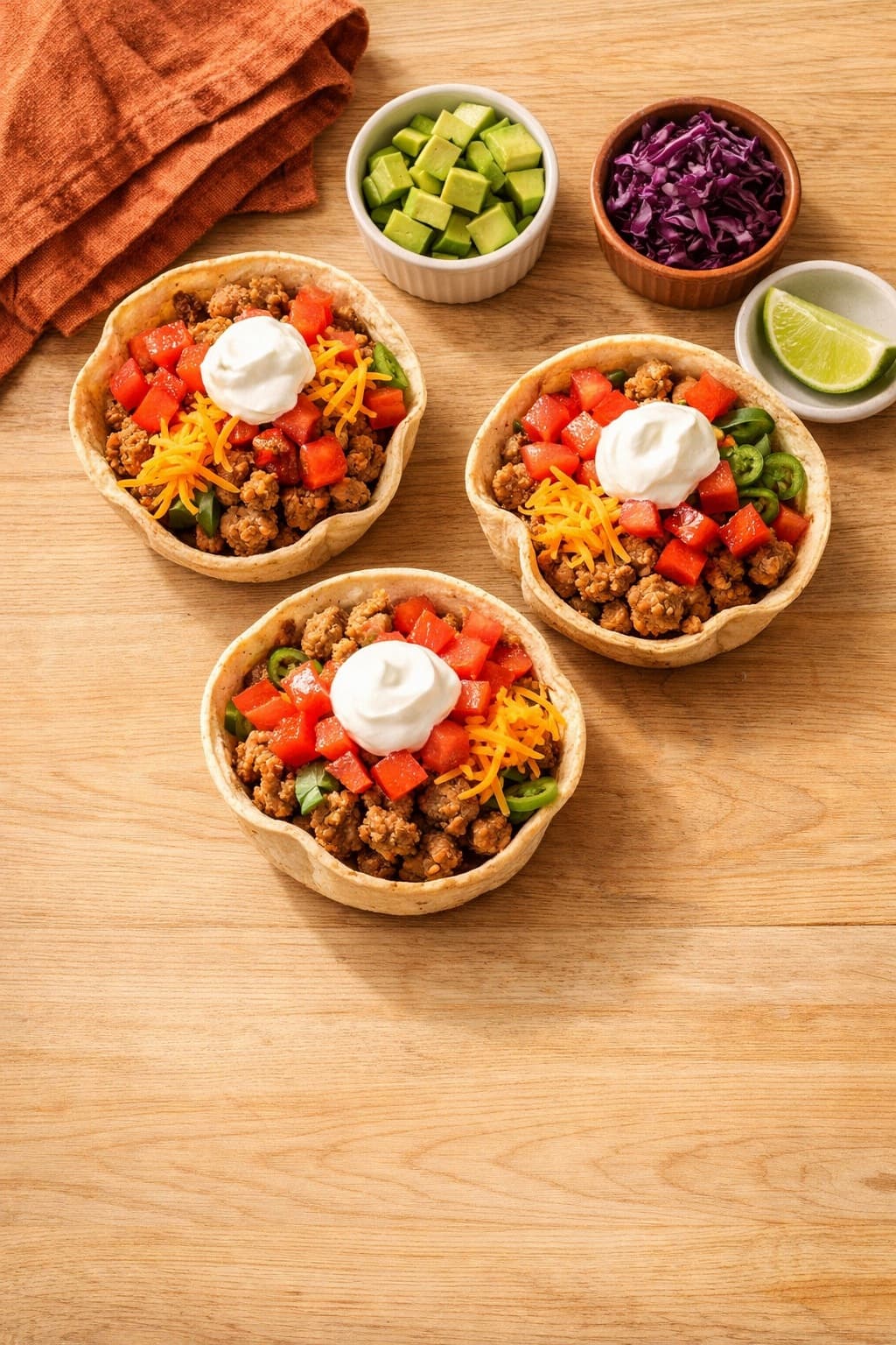 Mini Turkey Taco Bowls — Toddler Dinner Ideas the Whole Family Can Customize