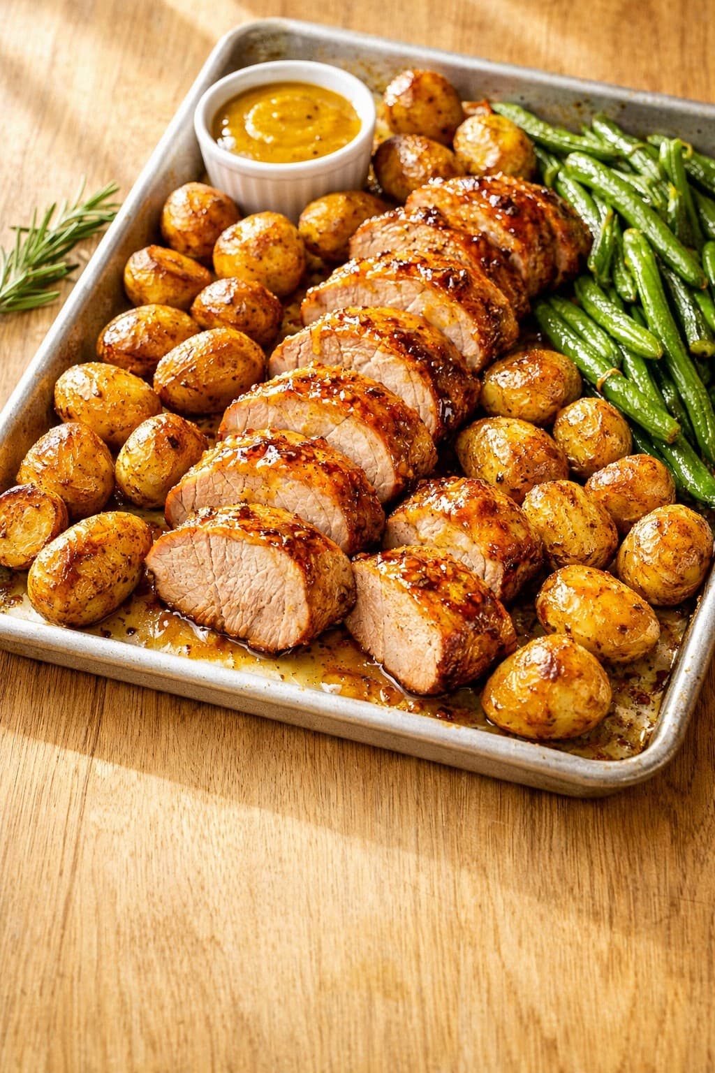 One-Pan Honey Mustard Pork Tenderloin — A Simple Dinner Recipe for Busy Nights