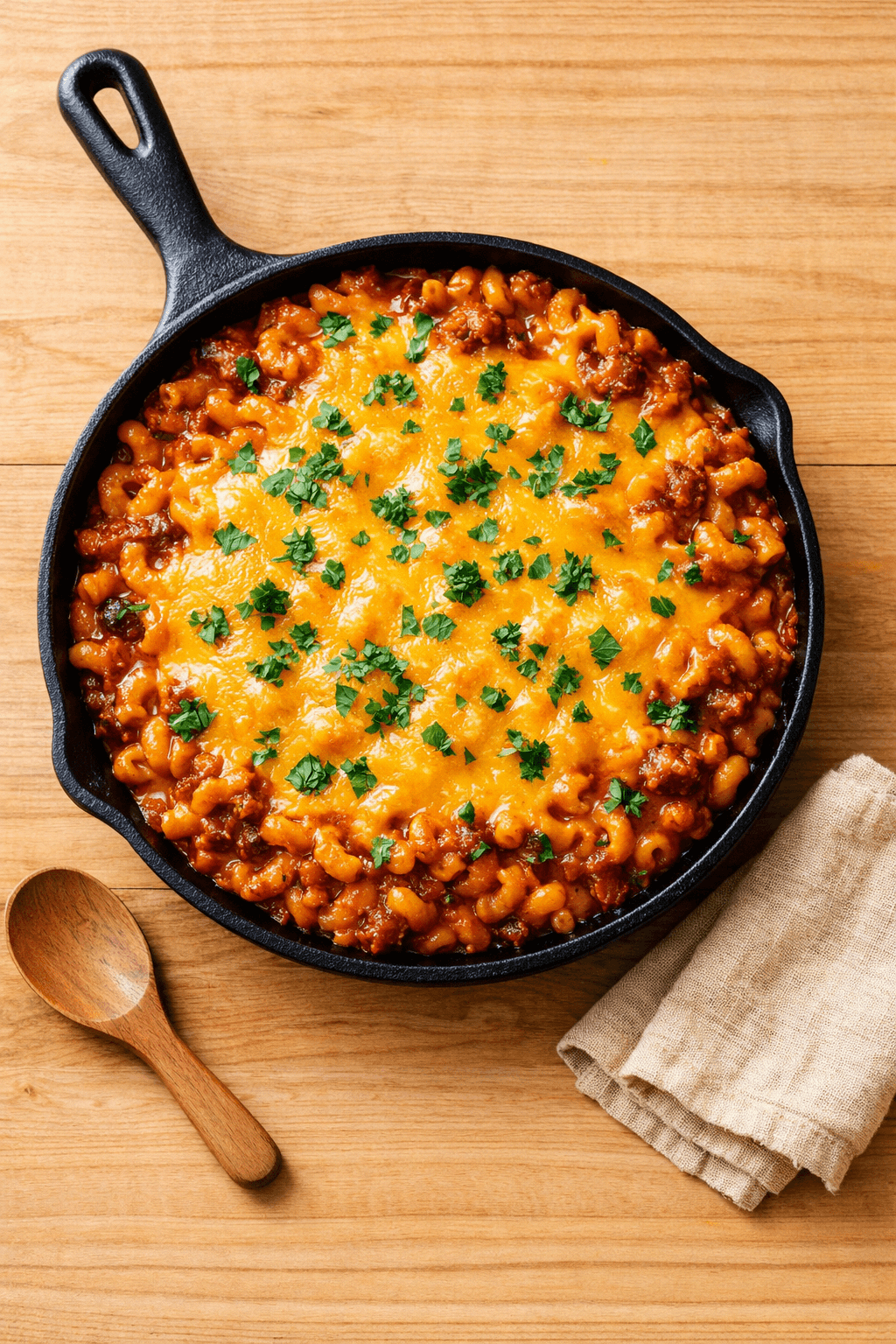 One-Pan Sloppy Joe Pasta Bake — Easy Dinners Kids Will Eat