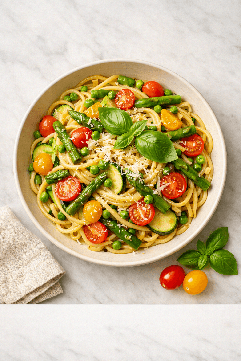 Spring Vegetable Pasta Primavera — Easy Weeknight Dinner Ready in 20 Minutes